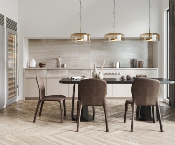 Modern Dining Table And Chairs-ID:811306954