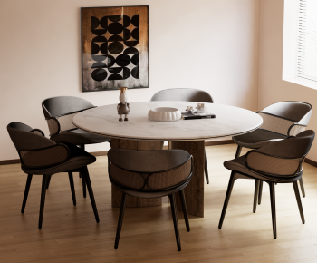 Modern Dining Table And Chairs-ID:176990034