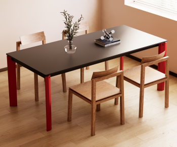 Modern Dining Table And Chairs-ID:265073064