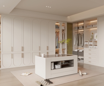 Modern Clothes Storage Area-ID:809081085