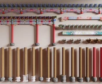 Chinese Style Column-ID:274123912