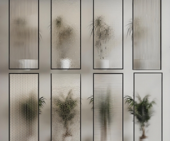 Modern Glass Screen Partition-ID:748991972