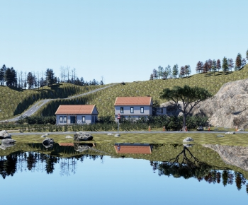 Modern Residential Building-ID:180624965