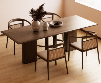 Modern Dining Table And Chairs-ID:275053986