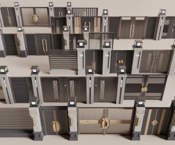 New Chinese Style Gate-ID:527275097