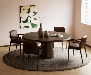 Modern Dining Table And Chairs-ID:483805893