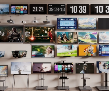 Modern TV Set-ID:132380013