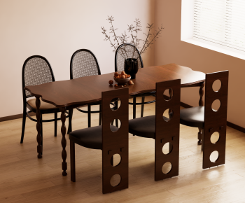 Modern Dining Table And Chairs-ID:823803905