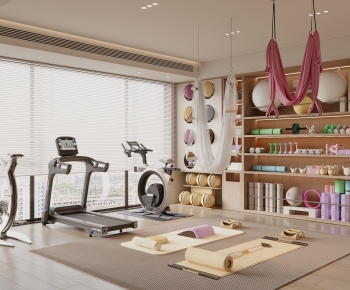 Modern Home Fitness Room-ID:793689975