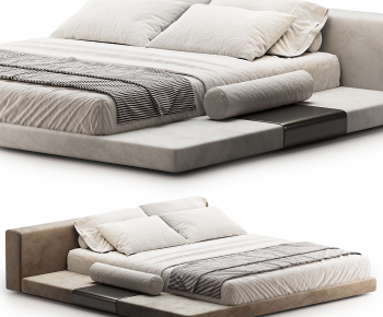 Modern Double Bed-ID:674145941