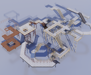 Modern Building Component-ID:879426969