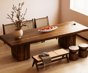 Modern Dining Table And Chairs-ID:432009942