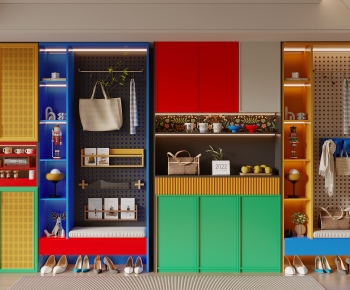 Modern Shoe Cabinet-ID:204476123