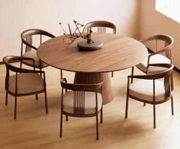 Modern Dining Table And Chairs-ID:363020952
