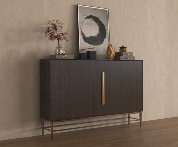 New Chinese Style Side Cabinet-ID:525898992