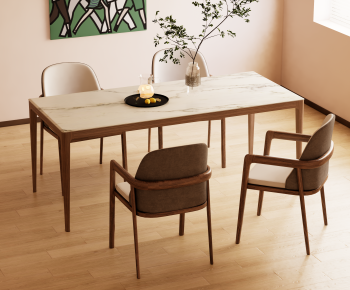 Modern Dining Table And Chairs-ID:632031928
