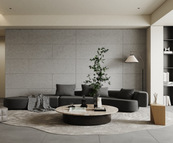 Modern A Living Room-ID:321377992