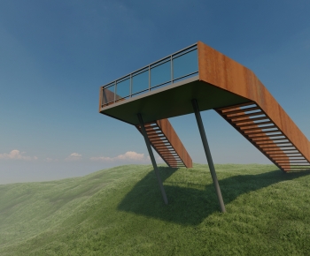 Modern Building Component-ID:261836054