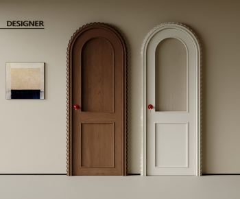 French Style Single Door-ID:743057014