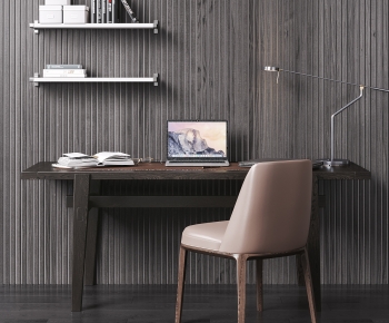 Modern Computer Desk And Chair-ID:697042946