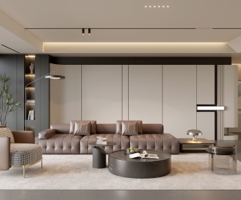 Modern A Living Room-ID:917872914