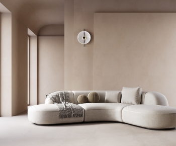 Modern Curved Sofa-ID:419498927