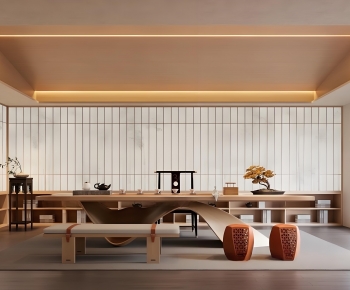 New Chinese Style Tea House-ID:730761053