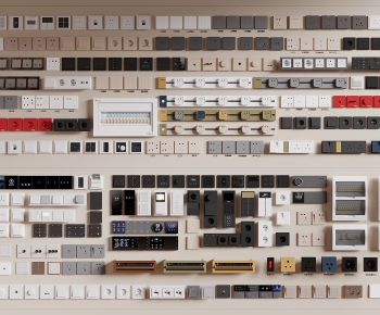 Modern Switch Socket Panel-ID:233884105