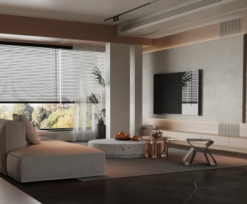 Modern A Living Room-ID:963485964