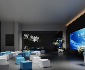 Modern Exhibition Hall-ID:938087944