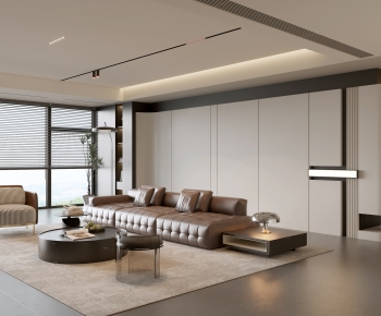 Modern A Living Room-ID:258582122