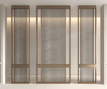 Modern Glass Screen Partition-ID:404778005