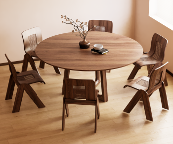 Modern Dining Table And Chairs-ID:828412064