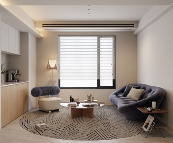 Modern A Living Room-ID:796792986