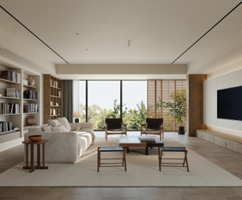 Modern A Living Room-ID:648813969