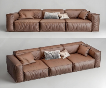 Modern Three-seat Sofa-ID:463557001