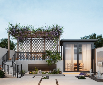 Modern Terrace-ID:129900089