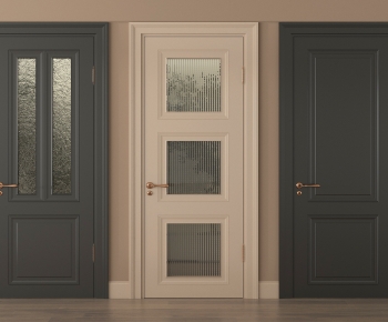 French Style Single Door-ID:921683079