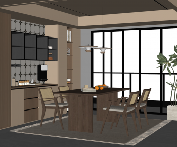 Modern Dining Room-ID:618627076