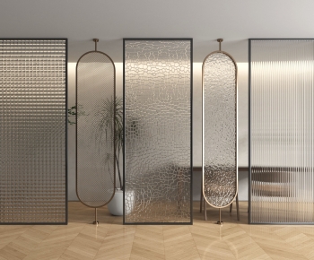 Modern Glass Screen Partition-ID:240048891