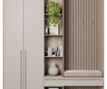 Modern Shoe Cabinet-ID:381947991