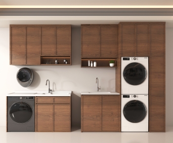 Modern Laundry Cabinet-ID:370065935