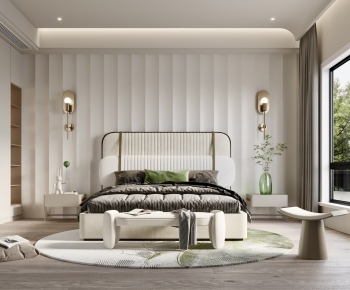 Modern Bedroom-ID:384114984