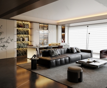 Modern A Living Room-ID:325201992