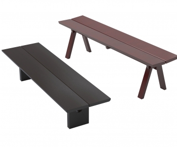 Modern Wooden Bench Or Stool-ID:412332065