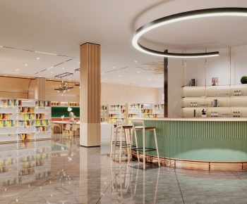 Modern Real Estate Sales Office-ID:318135021