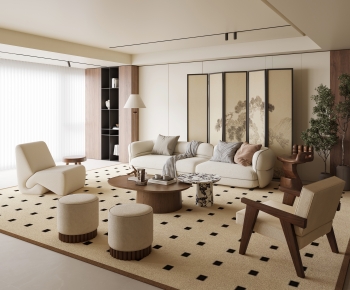 Modern A Living Room-ID:603318938