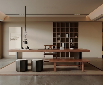 New Chinese Style Tea House-ID:423434029