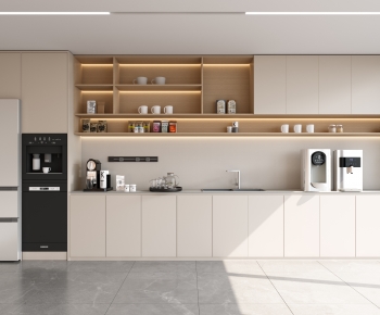 Modern Office Tea Room-ID:725092895