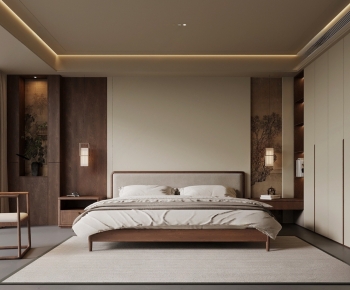 New Chinese Style Bedroom-ID:851813088